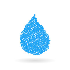 drop of  water vector