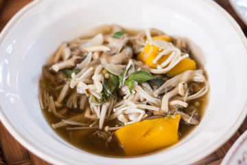 mushroom soup