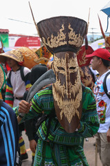 Obraz premium spirit and wear a mask