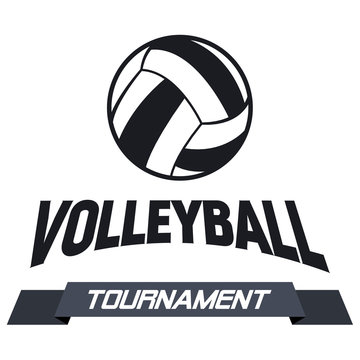 Volleyball label