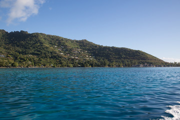 Fototapeta na wymiar Paesaggi della Polinesia