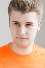 Obraz premium Teenage boy posing