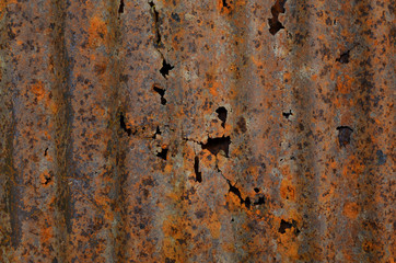 rusty iron background