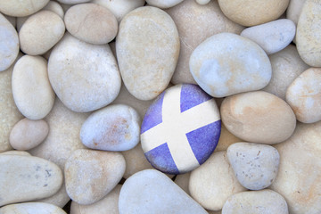 Scotland Flag Pebble