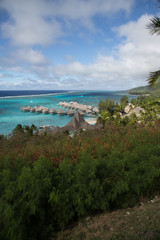 Fototapeta na wymiar Paesaggio Polinesia 