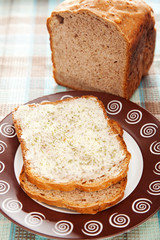 Homemade bread