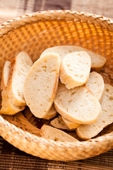 Homemade baguettes
