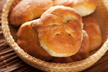Homemade small breads