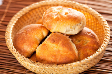 Homemade small breads