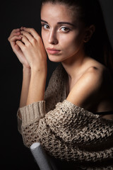 beautiful model portrait