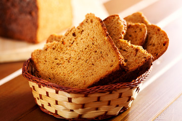 Homemade bread