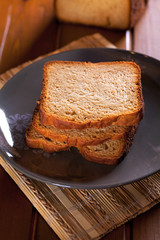 Homemade bread