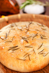 Focaccia with rosemary