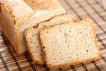 Homemade bread