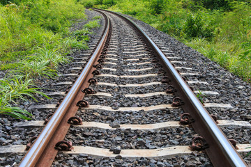 Fototapeta premium railway for transport