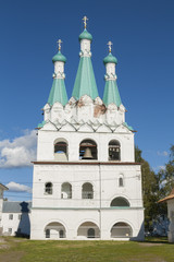 Russian Orthodox church with bell towers