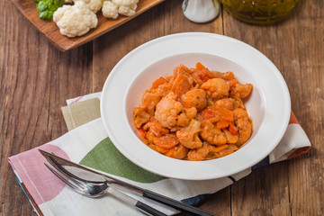 cauliflower stew