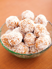 Homemade coconut candies
