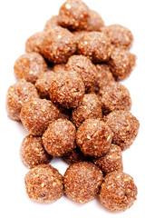 Homemade chocolate candies