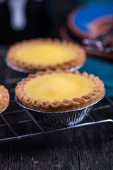 Traditional homemade lemon tarte