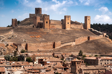 castle of Molina de Aragon, spain