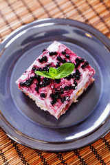 Blueberry tiramisu