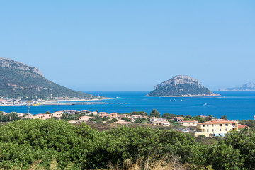 Fototapeta na wymiar Sardinien - Golfo Aranci, Isola di Figarolo