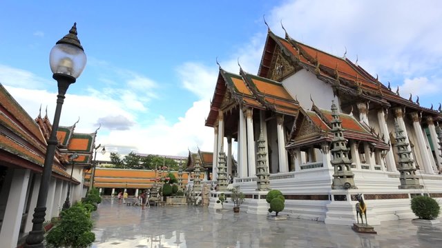 Wat Suthat Thepwararam (Temple), Bangkok, Thailand: Historical, Public place and Landmark