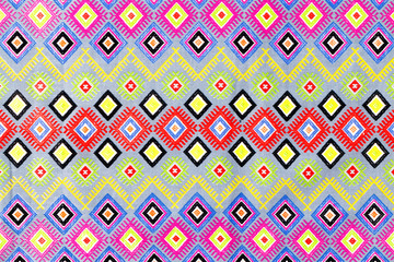 Texture of Thai silk pattern, Thailand textile