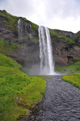 Seljalandfoss waterfall in Iceland