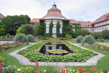 Botanical garden in Munich 