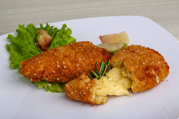Fried cheese