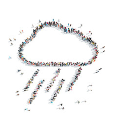 people  shape cloud weather