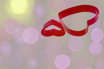 Two Heart shaped mold