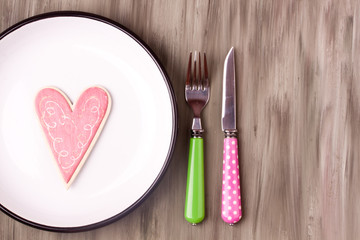 heart on a plate, do what you love