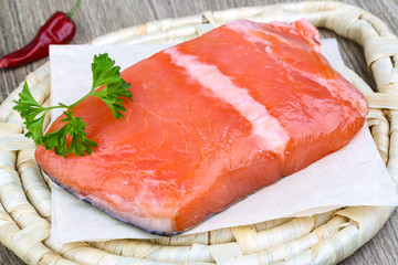 Salmon fillet