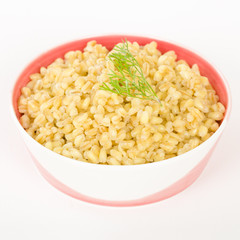 Bulgur - Boiled whole bulgur wheat.
