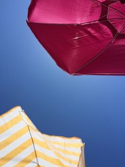 umbrellas at beach