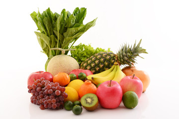 新鮮な野菜と果物