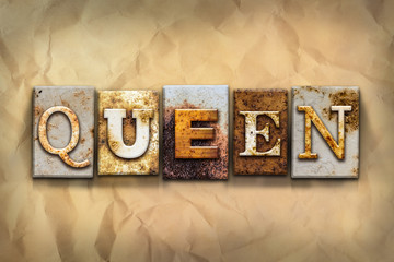 Queen Concept Rusted Metal Type