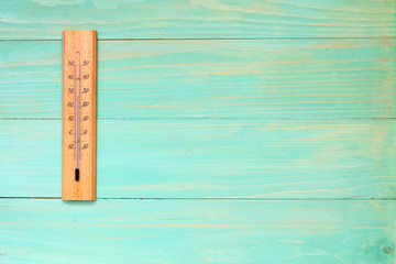 Thermometer  showing high temperature