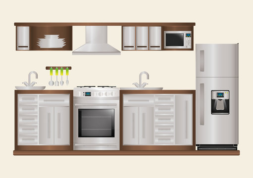 Home appliances design.