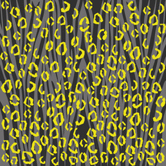 Animal print design.