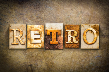 Fototapeta premium Retro Concept Letterpress Leather Theme