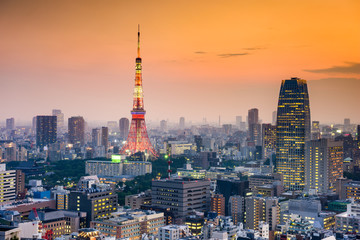 Fototapeta na wymiar Tokyo Tower