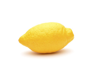 Lemon white background