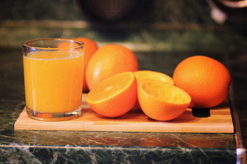 fresh orange juice Breakfast