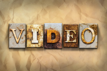 Video Concept Rusted Metal Type