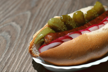 hot dog America