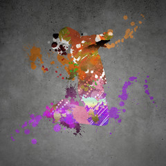 Abstract dancer